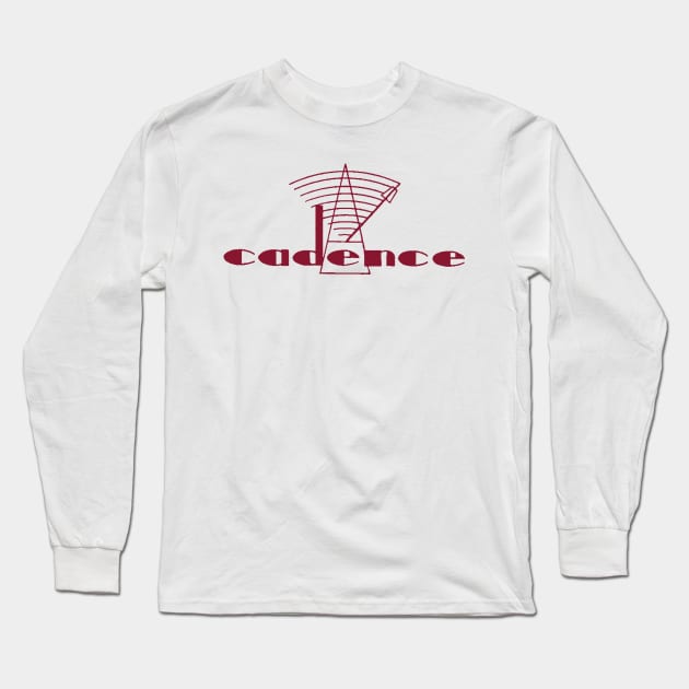 Cadence Records Long Sleeve T-Shirt by MindsparkCreative